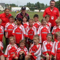 Youth Gaelic Football Session In Riverside South