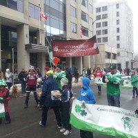 Marching In The Annual St Patrick’s Day Parade